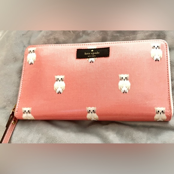 COACH OWL ROSE-JADE (581) NEDA WALLET - Picture 1 of 11